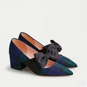 J. Crew "Laney" Tartan Plaid Pumps